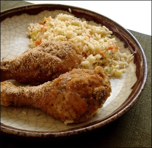 baked "fried" chicken