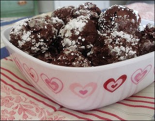 double chocolate snowballs
