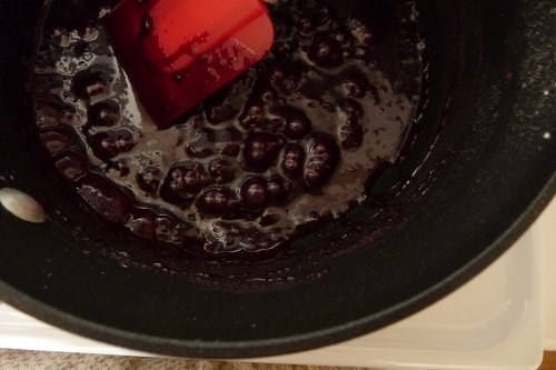 Gluten Free Coconut Cream Almond Cookies (with Blueberry "Caramel" Sauce?)