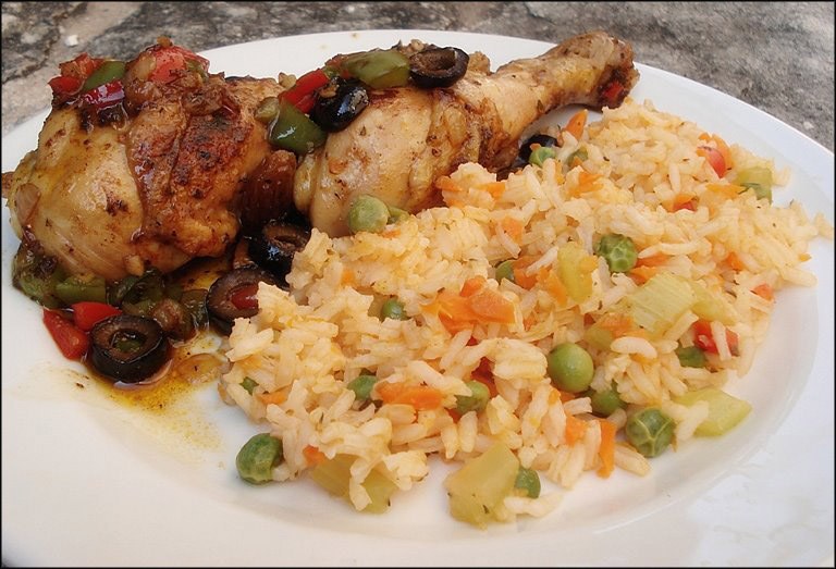 Mediterranean Chicken and Rice