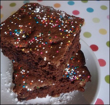 Not-So-Buttery Nutty Chocolate Brownie Bread