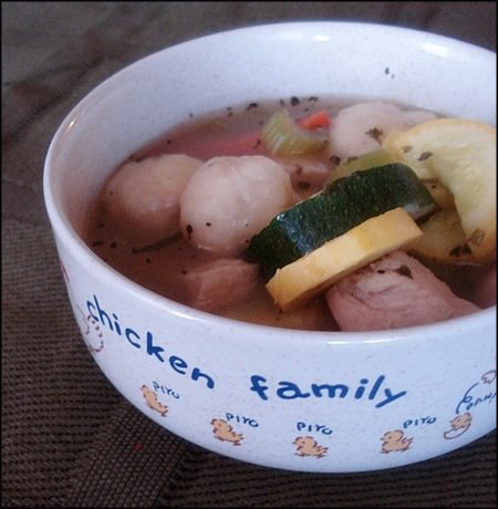 Simple Goodness: Healthy Chicken and Dumpling Soup
