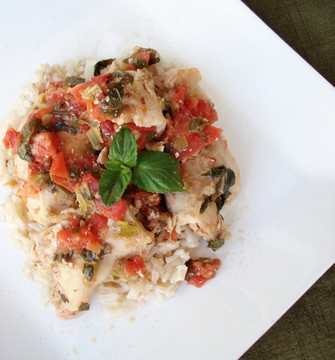 Traveling the World One Plate at a Time: Karahi Chicken with Mint and Dessert!