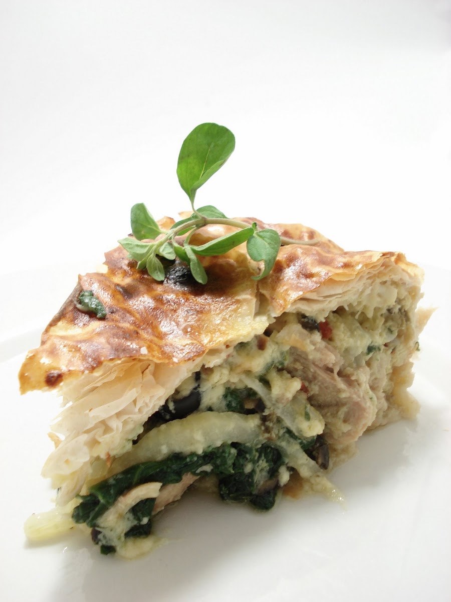 Traveling the World, One Plate at A Time: Kotopita (Greek Chicken Pie)